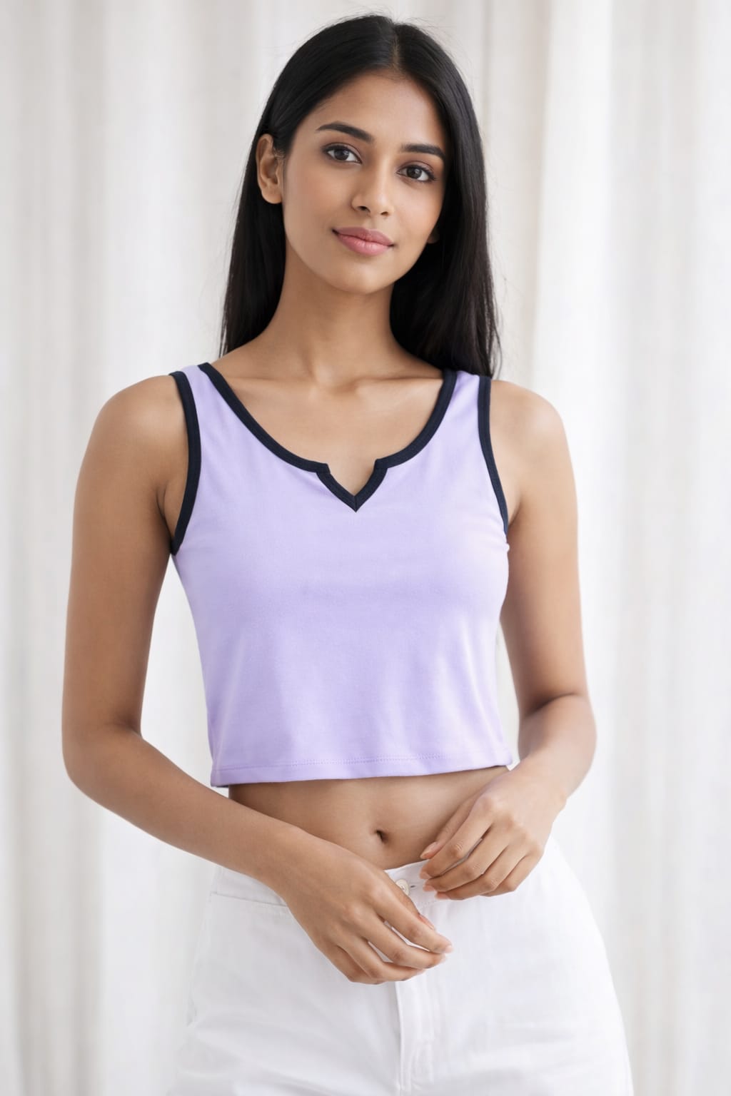 Cropped tank top